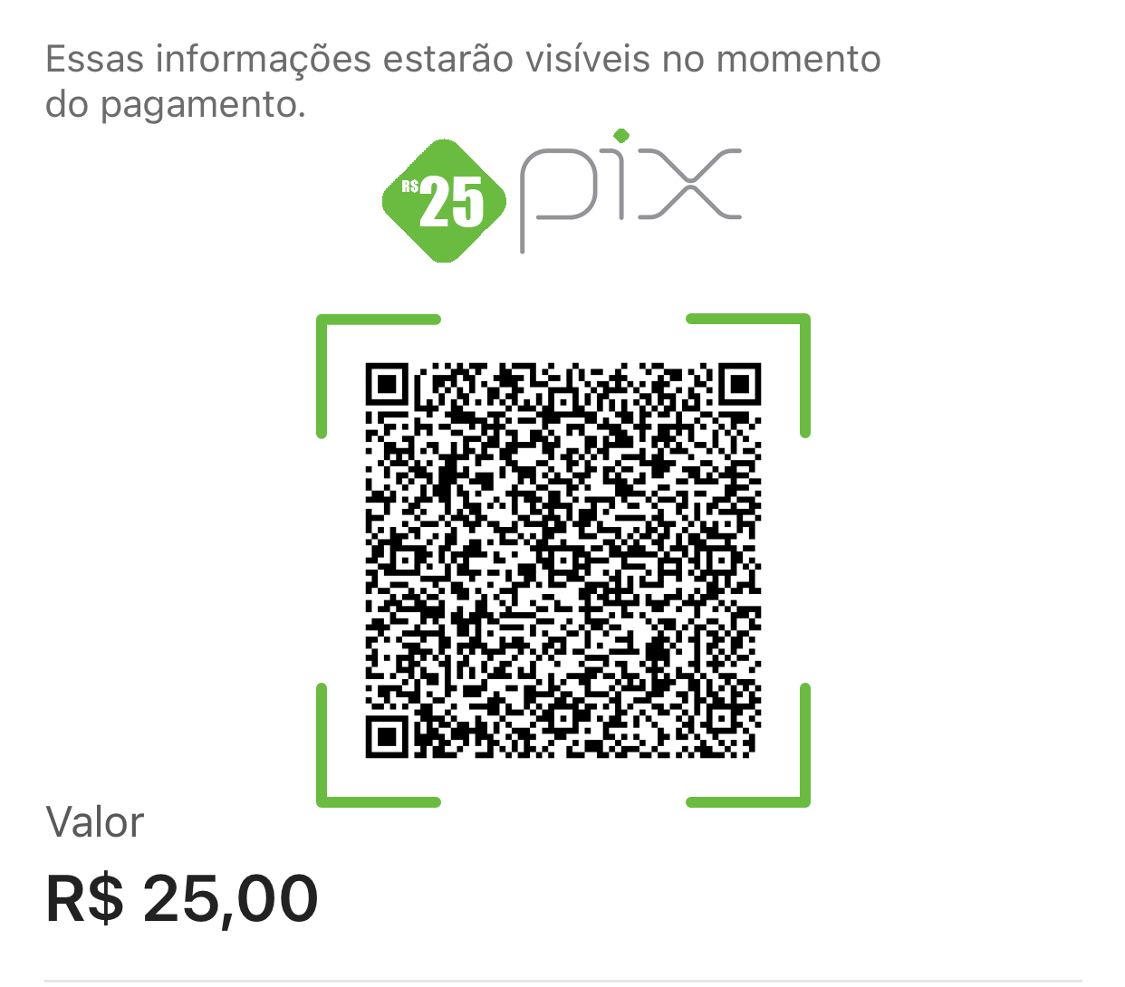 PIX QR Code Doar 25 — Essential English